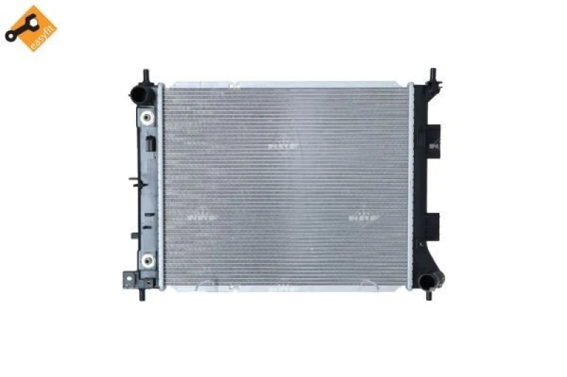 Image of NRF 50036 Engine radiator EASY FIT Brazed cooling fins, with pipe Radiator,engine cooling (470)