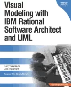 Image of visual modeling with ibm rational software architect and uml