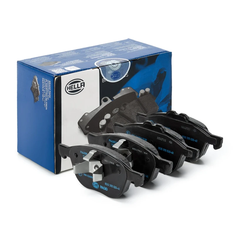 Image of HELLA Brake pad set HELLA 8DB 355 020-411