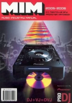 Image of Mim 2005/2006 by Music Industry Manual Ltd Paperback