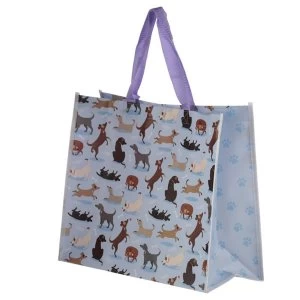 image of Catch Patch Dog Design Durable Reusable Shopping Bag