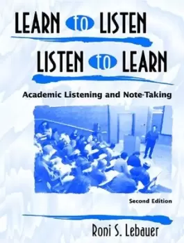 Image of Learn to listen listen to learn by Roni S. Lebauer
