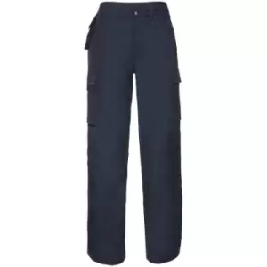 Image of Russell Work Wear Heavy Duty Trousers (Long) / Pants (34W x Long) (French Navy) - French Navy