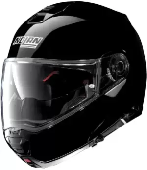 image of Nolan N100-5 Classic N-Com Helmet, black, Size 2XL, black, Size 2XL