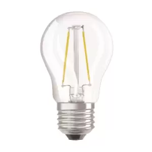 Image of Osram 4.5W Parathom Clear LED Golf Ball ES/E27 Dimmable Very Warm White - 288140-438811