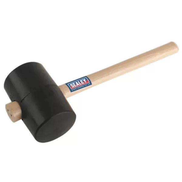 Image of Genuine SEALEY RMB250 Rubber Mallet 2.5lb Black