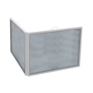 Image of NRS Healthcare Portable Shower Screen - 750Mm X 1000Mm - Cs3