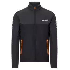 image of 2021 McLaren Mens Softshell Jacket (Grey)