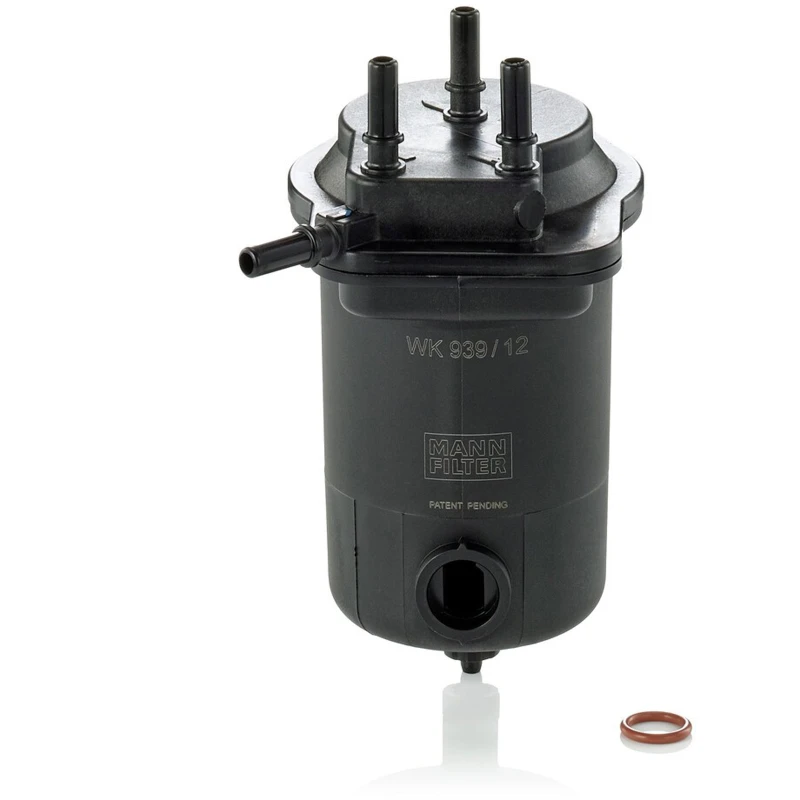 Image of MANN-FILTER WK 939/12 x Fuel Filter with gasket/seal Fuel filter (9)