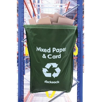 image of Racking Waste Sack Plastic Green - Avon