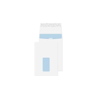 Image of Gusset Pocket Peel and Seal Window Ultra White Wove C5 229X162X25 120GSM - Box of 125