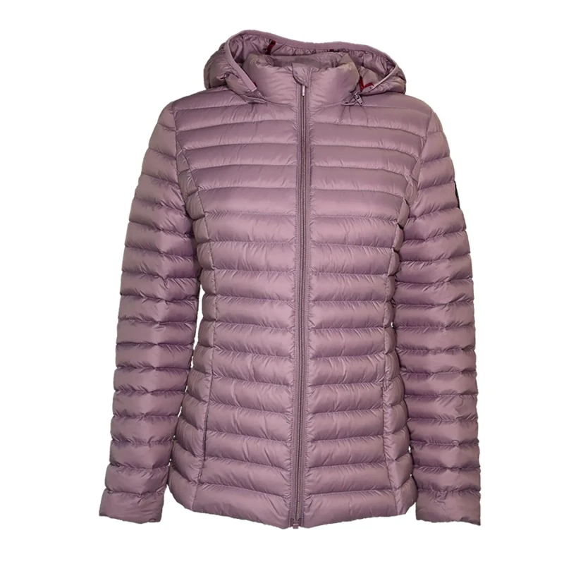 Image of Womens Lhotse Kimi2 Hooded Puffer Violet Female XL