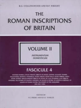 Image of The Roman Inscriptions of Britain by R. G Collingwood and R. P Wright and Sheppard Frere and Roger Tomlin and Administrators of the Haverfield Bequest