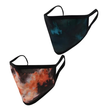 Image of Fabric Face Mask 2 Pack - Tie Dye