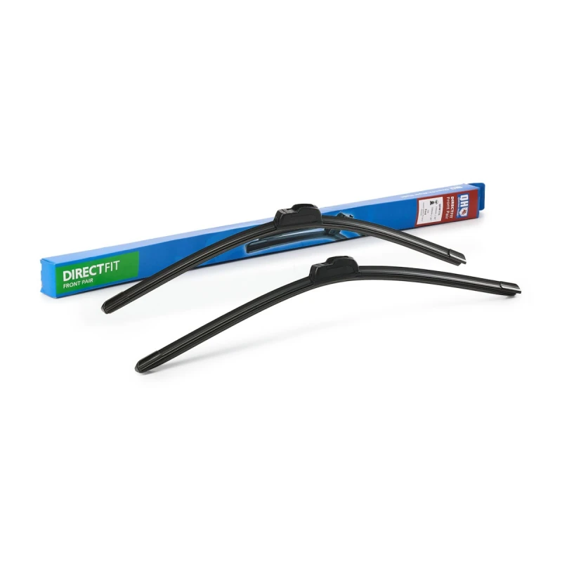 Image of QUINTON HAZELL QDW121 Wiper blade Direct Fit (Pair) 550mm, Flat wiper blade Wiper Blade (298)