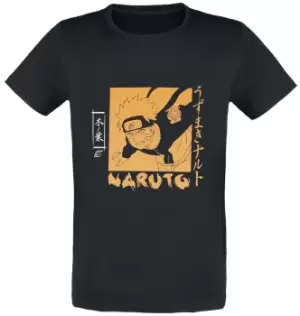 image of Naruto Shippuden - Naruto T-Shirt black