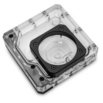 Image of EK Water Blocks EK-Quantum Kinetic FLT 120 D5/DDC Body D-RGB Reservoir - Plexi