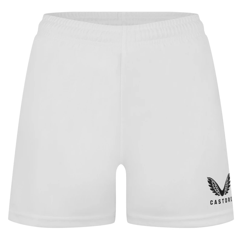 Image of Castore Traning Shorts Womens - White White 8