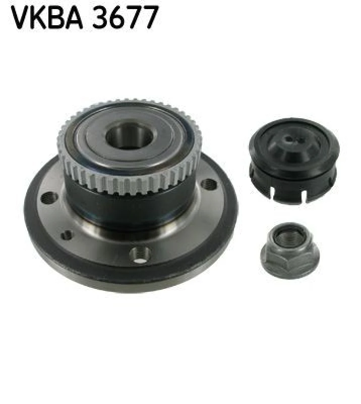 Image of SKF Wheel bearing kit SKF VKBA 3677