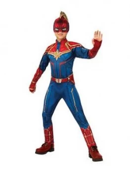 Image of Marvel Child Deluxe Captain Marvel Hero Suit