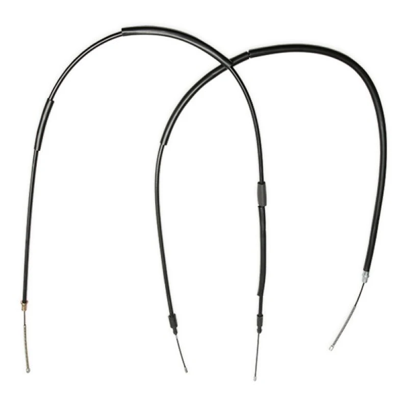 Image of RIDEX 124C1081 Brake Cable Rear, 1656/1330+1571/1250mm Cable,parking brake (124)