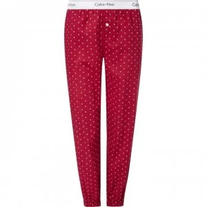 Calvin Klein Jersey Jogging Bottoms - Star Berry 8Z2