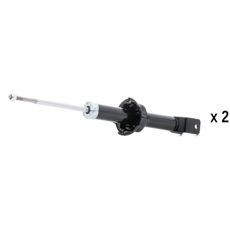 Image of RIDEX 854S20468 Shock absorber Rear Axle both sides, Gas Pressure, Twin-Tube Shock Absorber (854)
