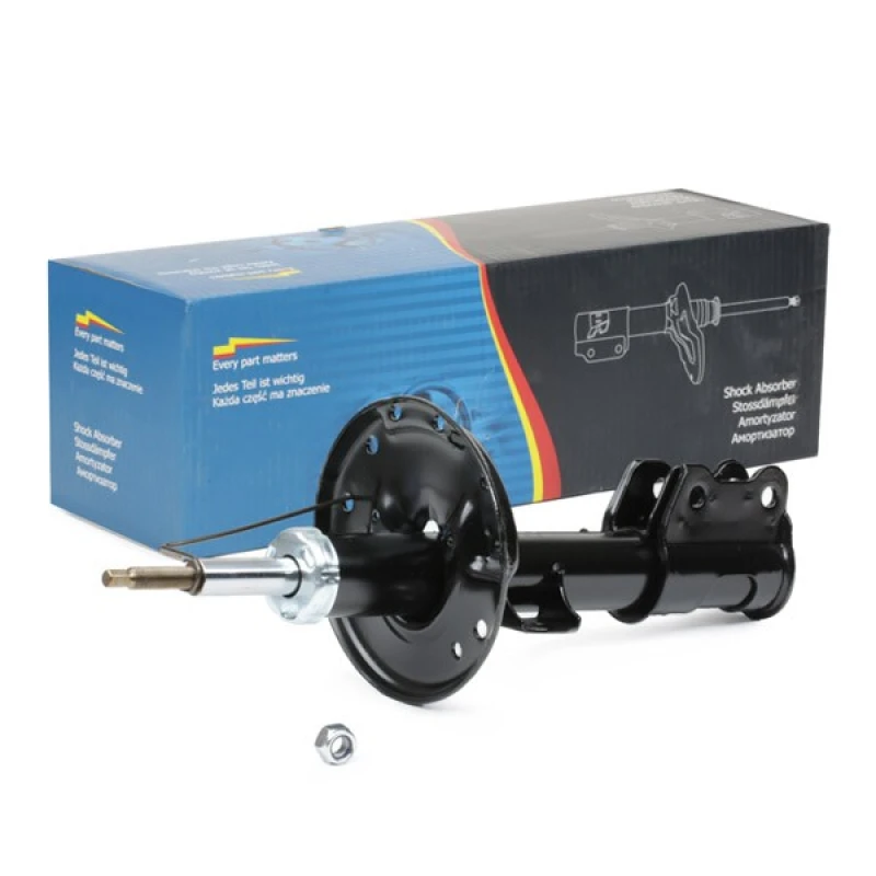 Image of KRAFT 4003080 Shock absorber Front Axle Right, Gas Pressure, Twin-Tube, Suspension Strut, Bottom Yoke Shock Absorber (854)