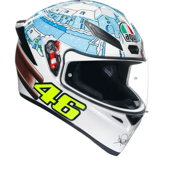 Image of AGV K1 S E2206 Rossi Winter Test 2017 024 Full Face Helmet XS