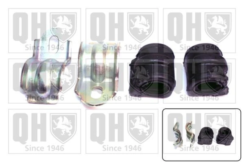 Image of QUINTON HAZELL Repair kit, anti-roll bar bush QUINTON HAZELL EMBK2412
