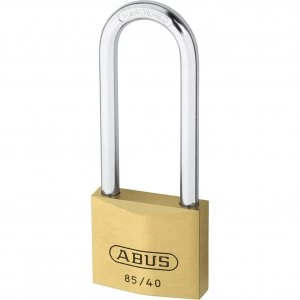 Abus 85 Series Classic Brass Padlock 40mm Extra Long