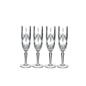 image of Waterford Marquis Lacey Flute Set Of 4