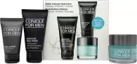 image of Clinique for Men Daily Intense Hydration Gift Set 50ml Maximum Hydrator + 50ml Charcoal Face Wash + 30ml Face Scrub