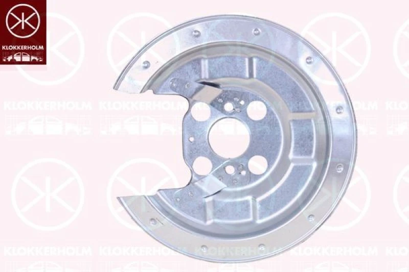 Image of KLOKKERHOLM Brake disc backing plate KLOKKERHOLM 2939870