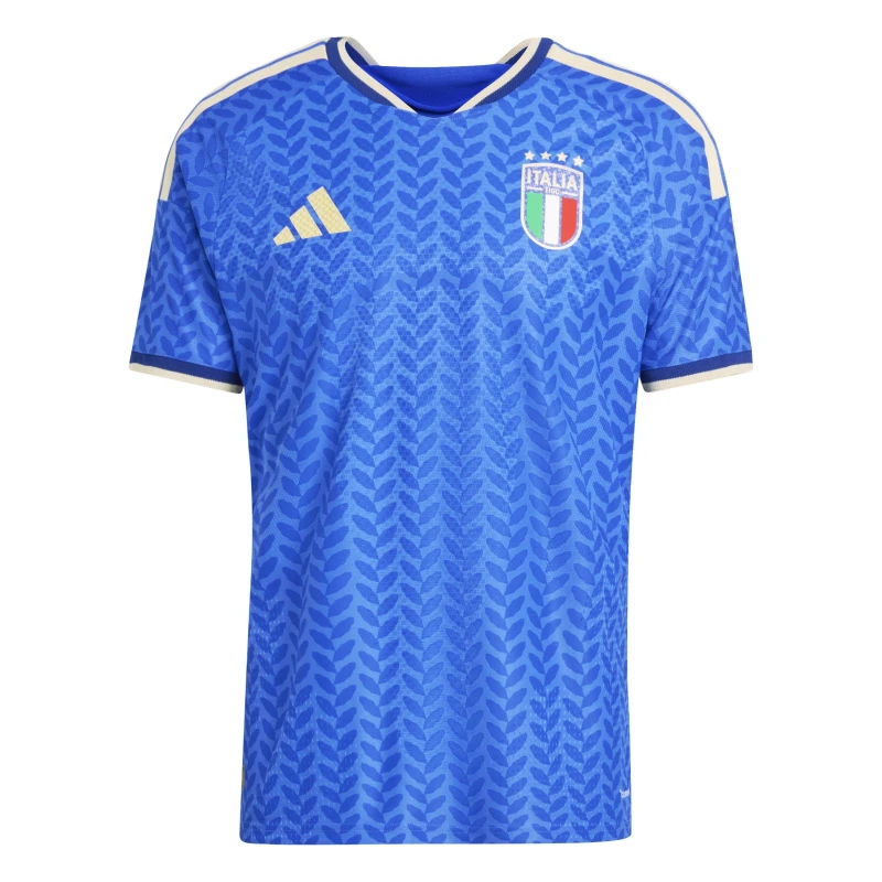 Image of Adidas Authentic Home Kit Italy 2025/26 Bleu Male M JL6934