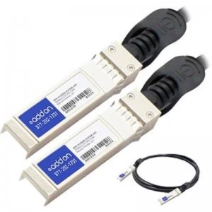 image of AddOn Networks 10GBASE-CU, SFP+ 5m Twinaxial Network Cable for Network