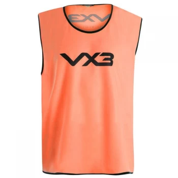 image of VX-3 Hi Viz Mesh Training Bibs Mens - Flurscnt Orange