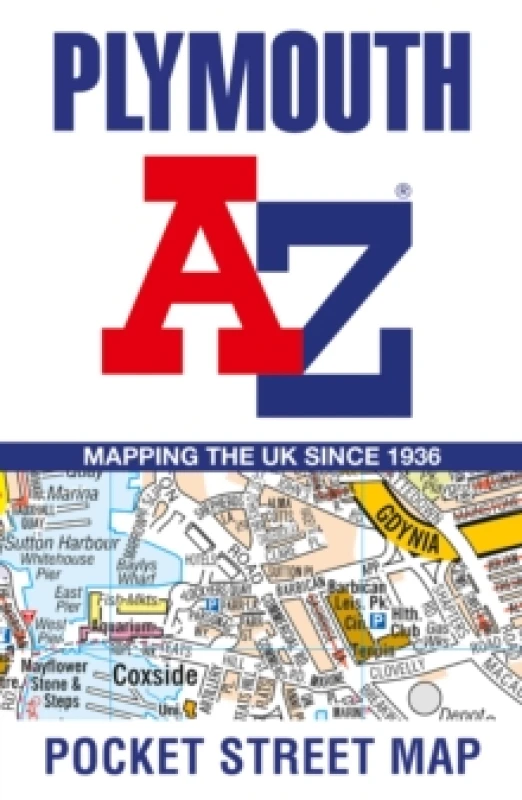 Image of Plymouth A-Z Pocket Street Map : Accurate Street Map for Easy Navigation Sheet map, folded