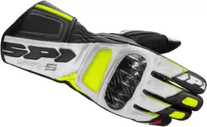 Image of Spidi STR-5 Gloves, black-yellow, Size 2XL, black-yellow, Size 2XL