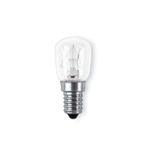 image of Xavax Refrigerator Light, 15W, E14, pear shape, clear