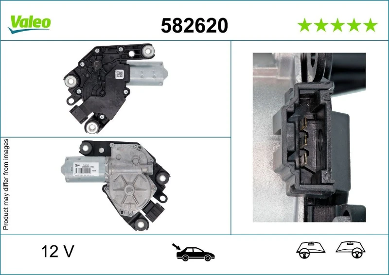 Image of Wiper motor VALEO 582620