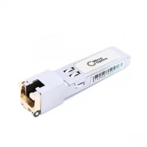 image of MicroOptics SFP 1G, RJ-45 Copper, 100 m, Compatible with Ubiquiti UF-RJ45-1G