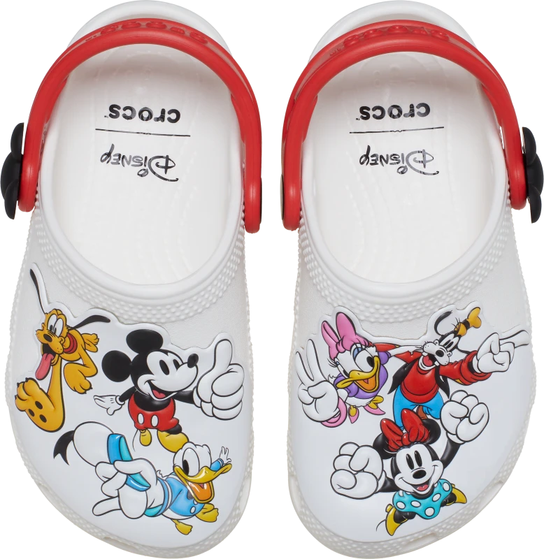 Image of Crocs Kids Toddler Mickey and Friends Classic Clogs Multi C10