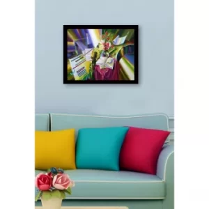 Image of SC0395 Multicolor Decorative Framed MDF Painting