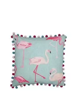 image of Riva Home Flamingo Cushion