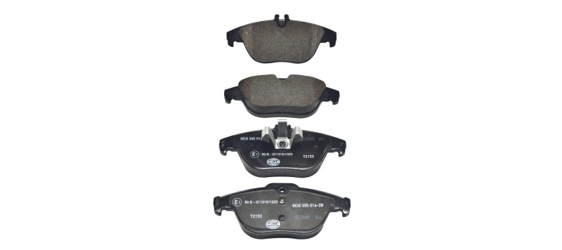 Image of HELLA Brake pad set HELLA 8DB 355 016-281