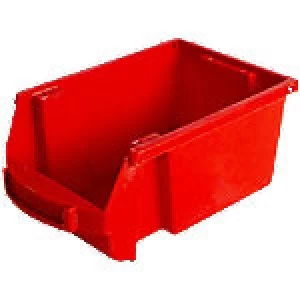 image of Viso Storage Bin SPACY2R Red 10.1 x 15.7 x 7 cm