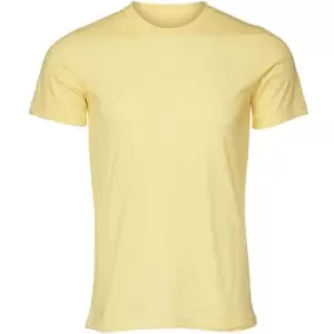 Image of Bella + Canvas Adults Unisex Heather CVC T-Shirt (S) (French Vanilla Heather)
