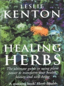 Image of Leslie Kentons Healing Herbs by Leslie Kenton Book