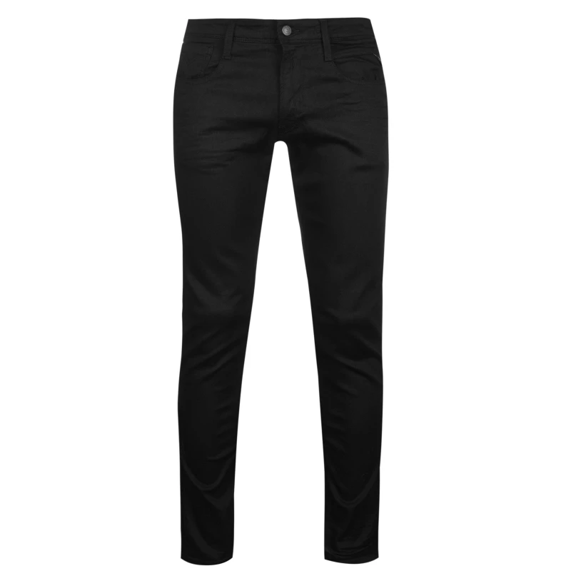 Image of Replay Anbass Slim Jeans - Black 32 L